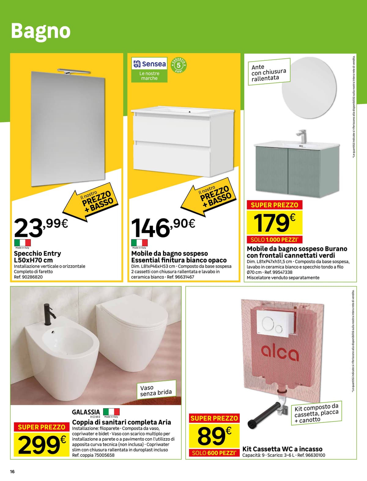 Pagina 16. del volantino Leroy Merlin - Rinnovare la casa dal 23/08/2026