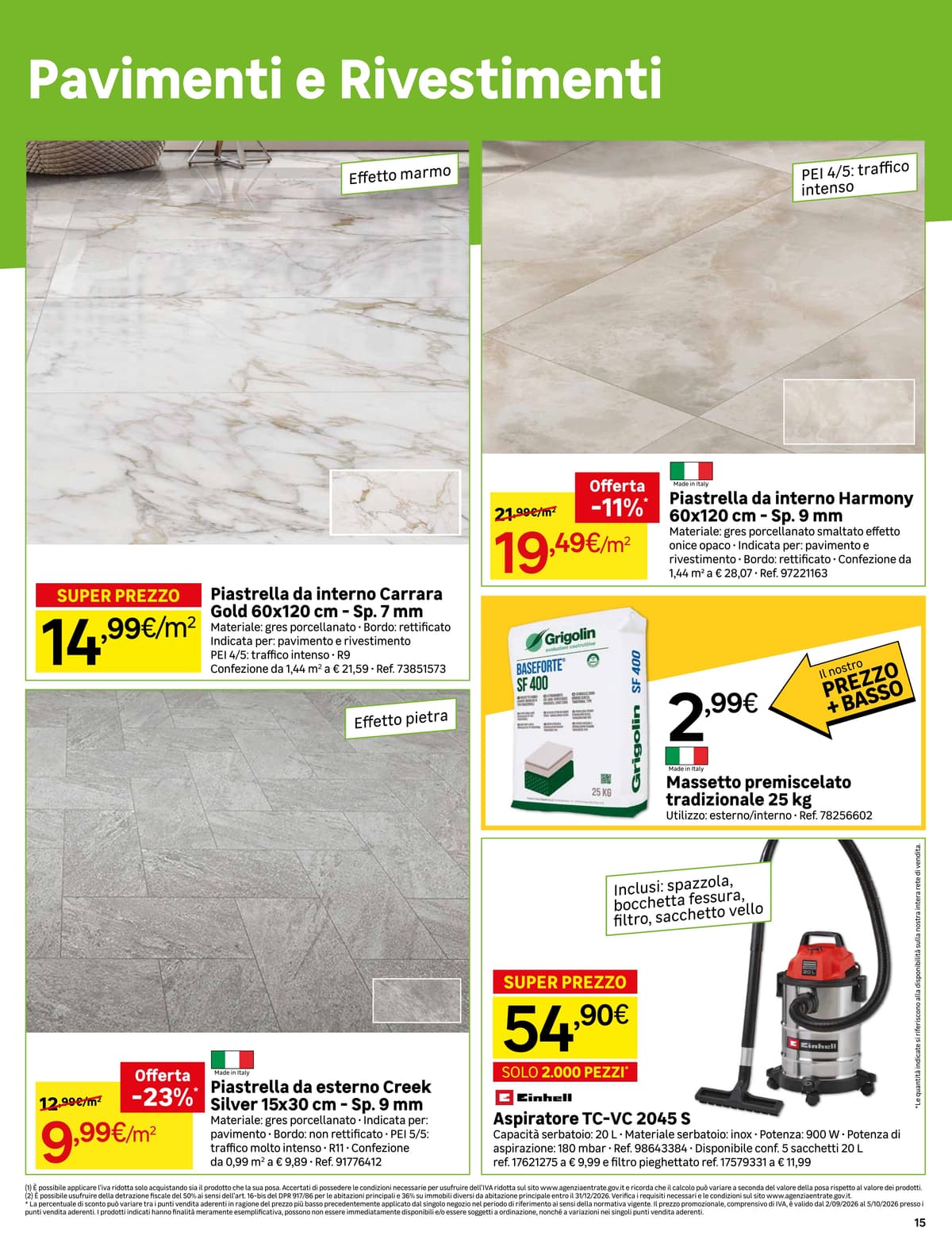 Pagina 15. del volantino Leroy Merlin - Riorganizzare casa e giardino