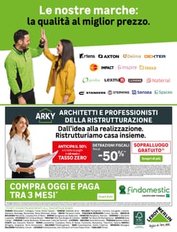 Pagina 20 del volantino Leroy Merlin Riorganizzare casa e giardino