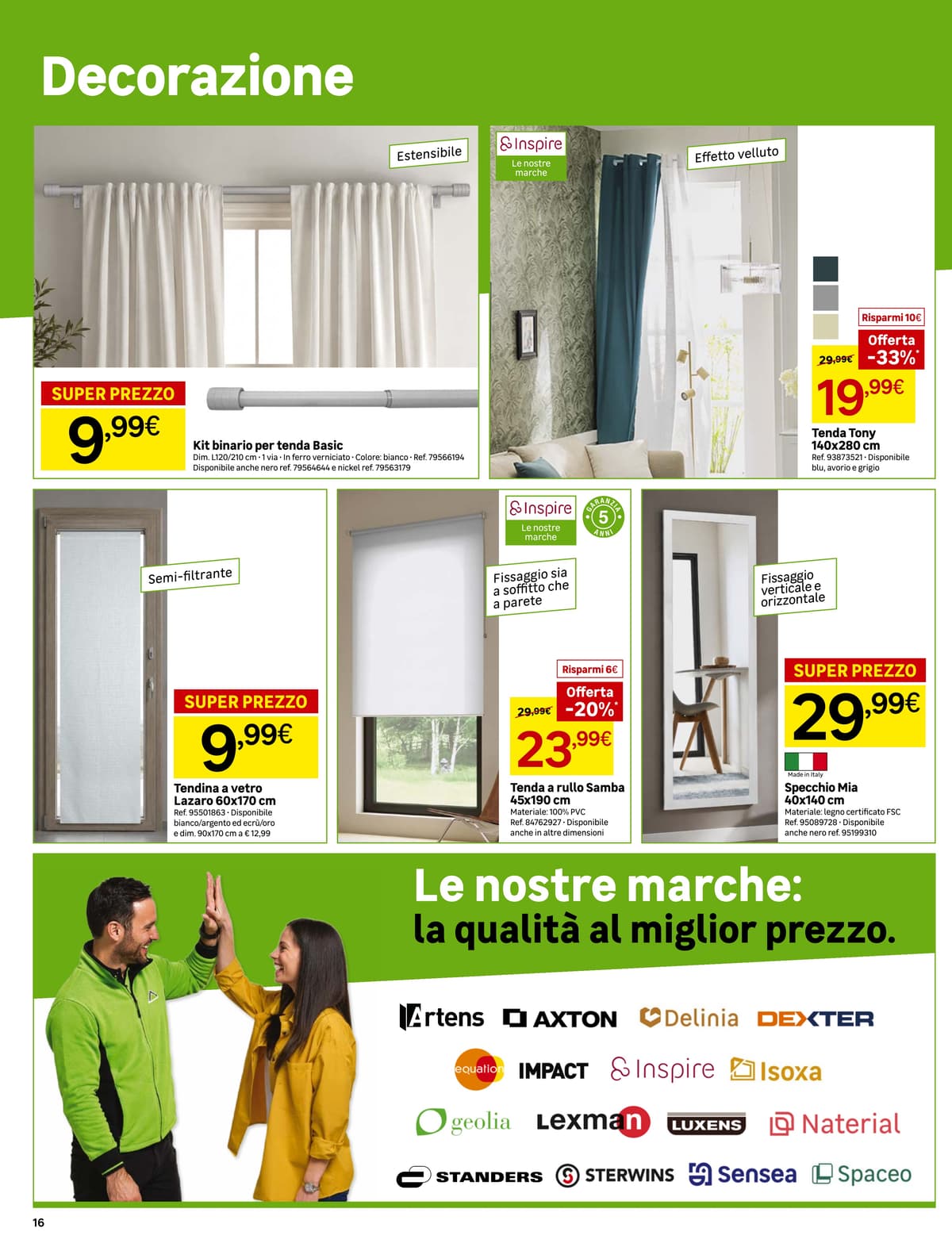 Pagina 16. del volantino Leroy Merlin - Festa della casa