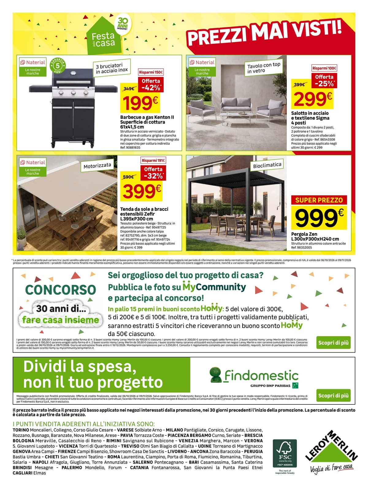 Pagina 24. del volantino Leroy Merlin - Festa della casa