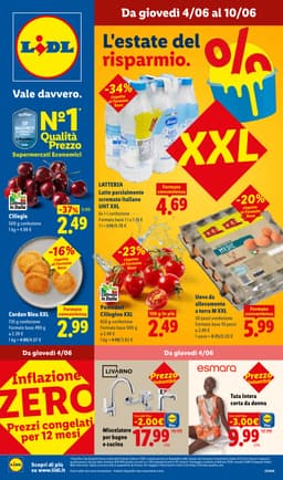 Pagina 1 del volantino Lidl Offerte della settimana