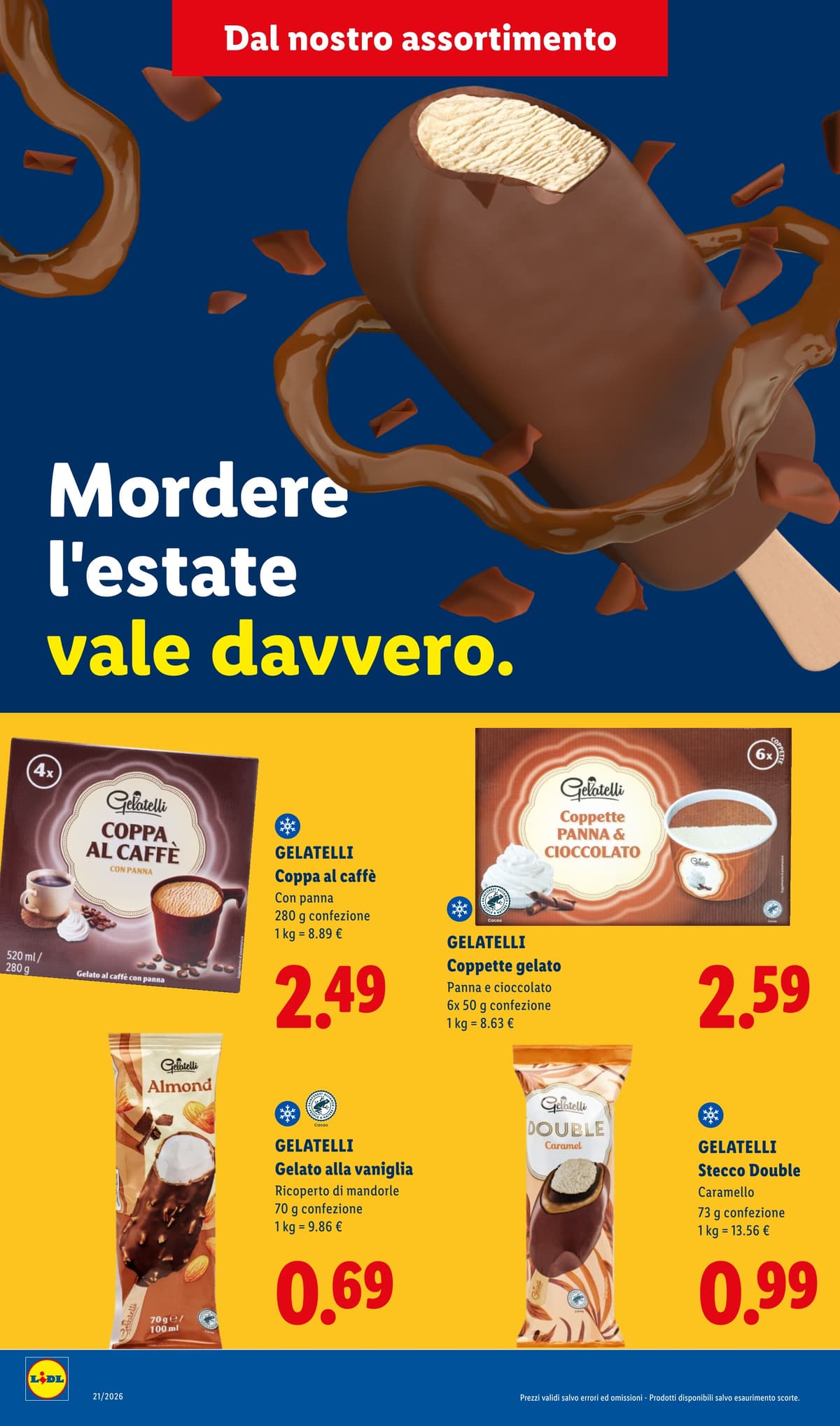 Pagina 8. del volantino Lidl - Tutti i gusti dell'estate dal 13/06/2026
