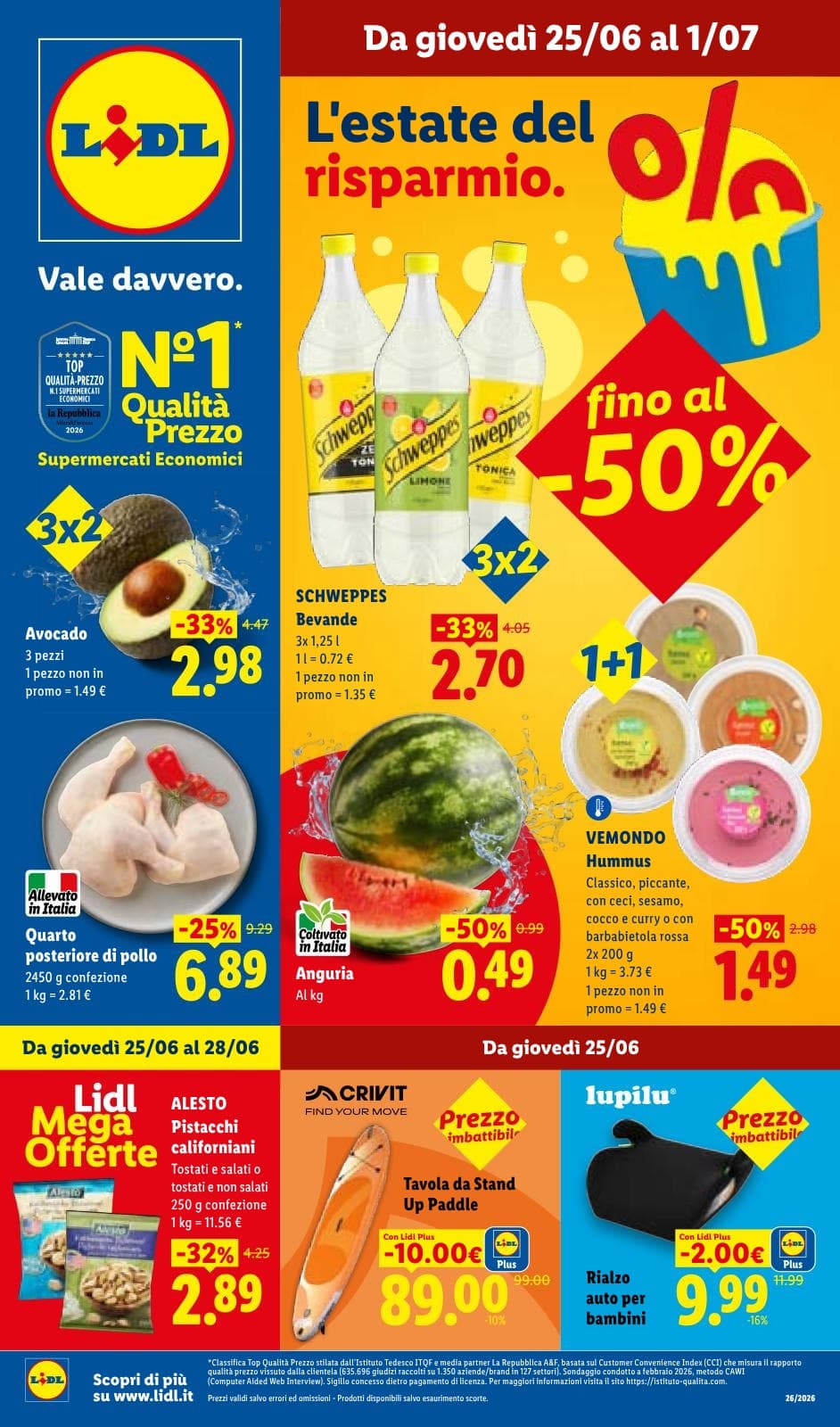 Pagina 1. del volantino Lidl - L'estate del risparmio