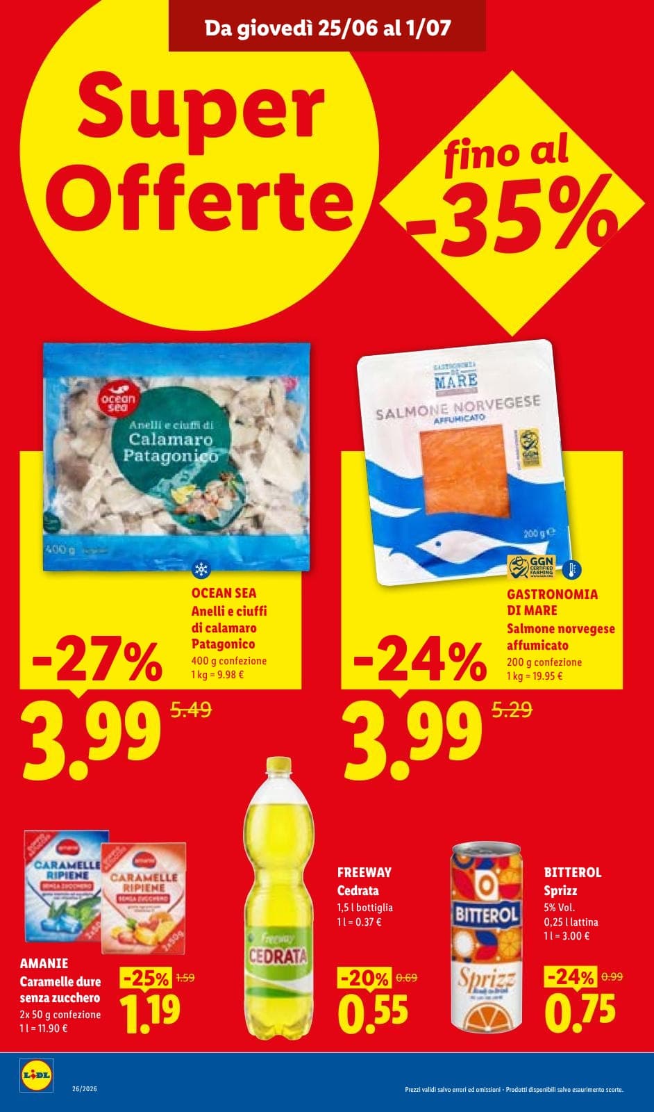 Pagina 14. del volantino Lidl - L'estate del risparmio dal 23/06/2026