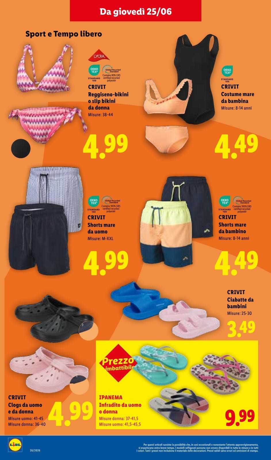 Pagina 30. del volantino Lidl - L'estate del risparmio dal 23/06/2026