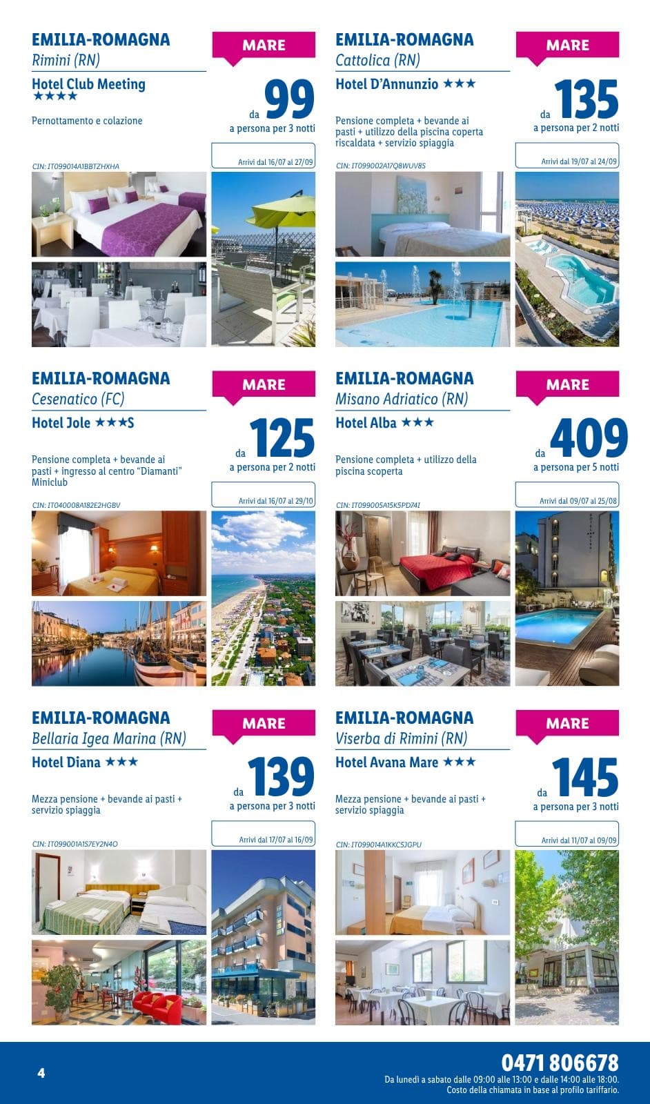Pagina 4. del volantino Lidl - I viaggi del mese