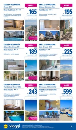 Pagina 5 del volantino Lidl I viaggi del mese