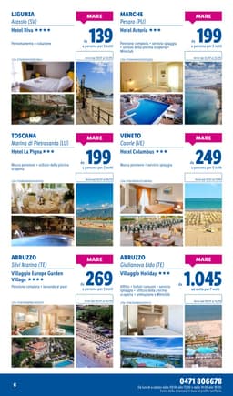 Pagina 6 del volantino Lidl I viaggi del mese