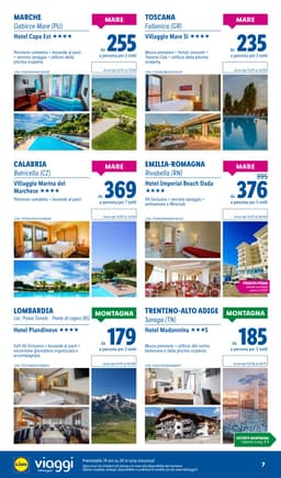 Pagina 7 del volantino Lidl I viaggi del mese