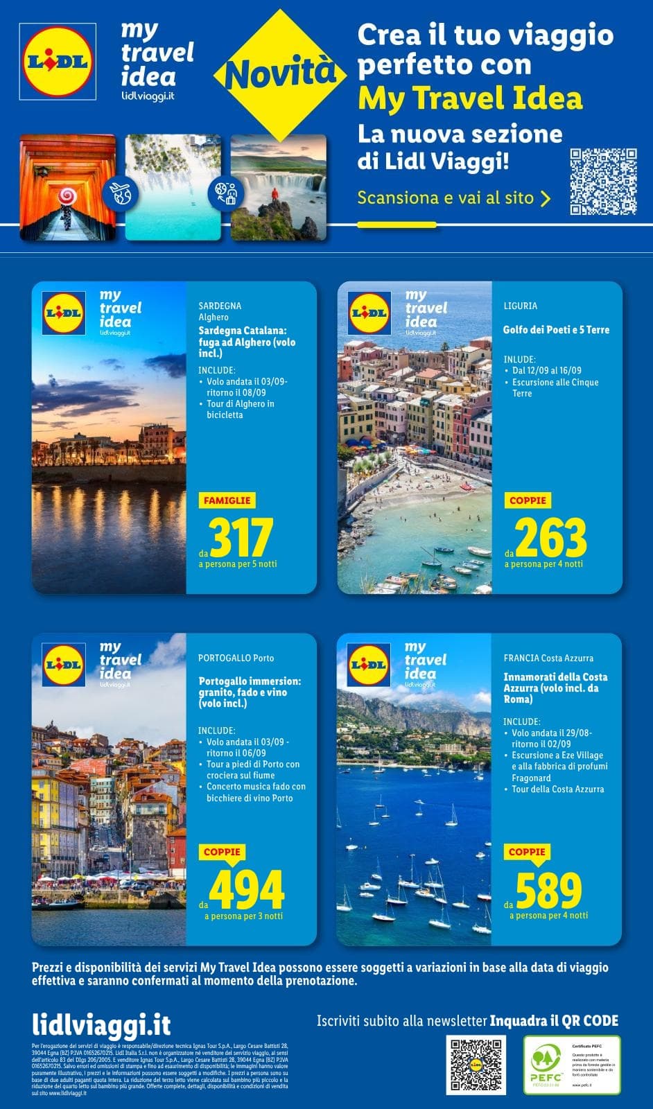 Pagina 12. del volantino Lidl - I viaggi del mese dal 14/07/2026