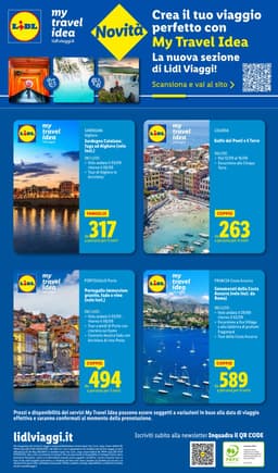 Pagina 12 del volantino Lidl I viaggi del mese