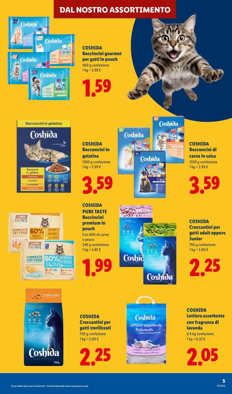 Pagina 5. del volantino Lidl - Amici A Quattro Zampe dal 14/07/2026