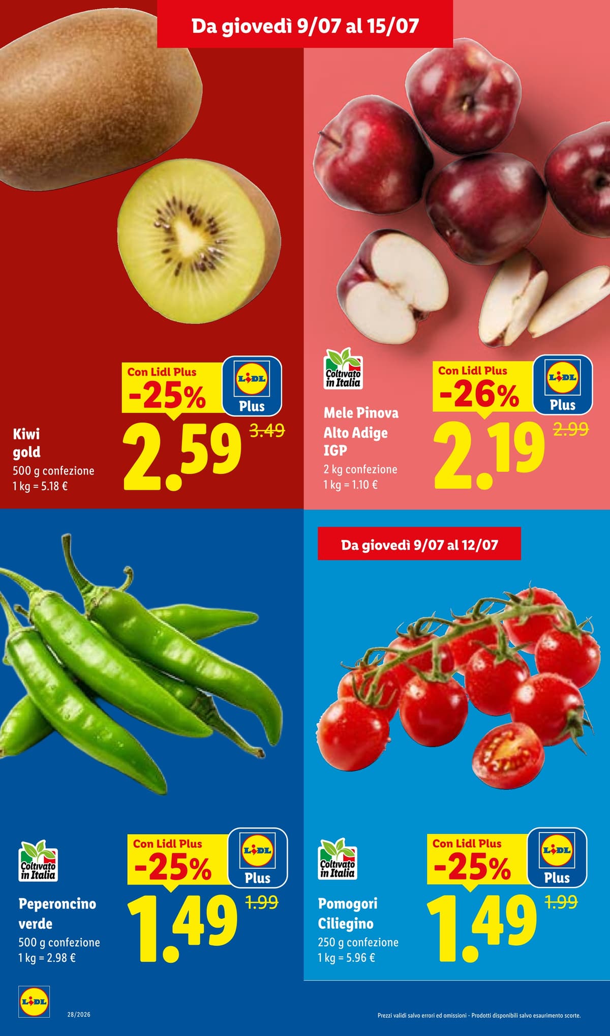 Pagina 6. del volantino Lidl - L'Estate Del Risparmio dal 14/07/2026