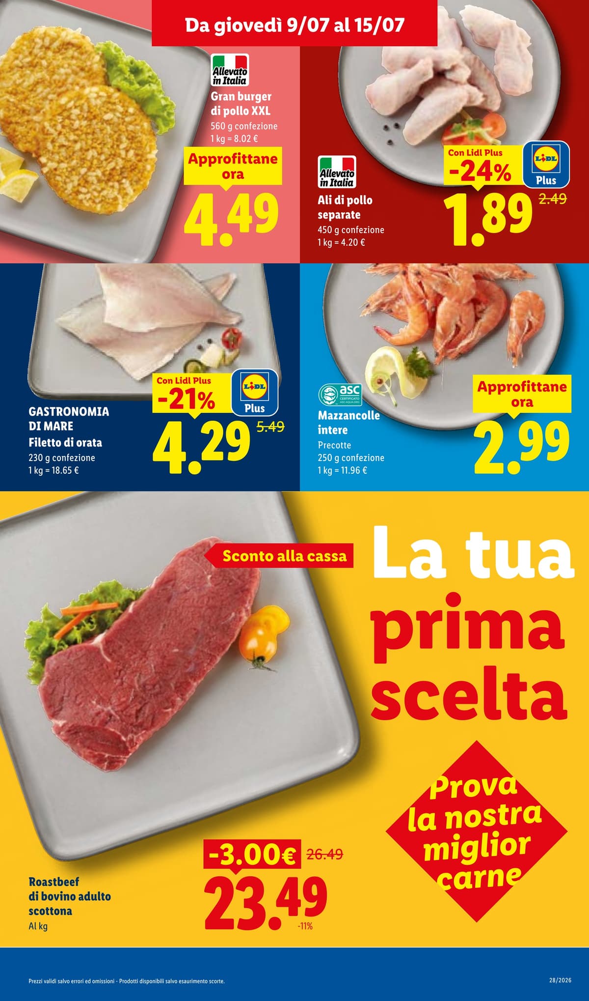 Pagina 9. del volantino Lidl - L'Estate Del Risparmio dal 14/07/2026