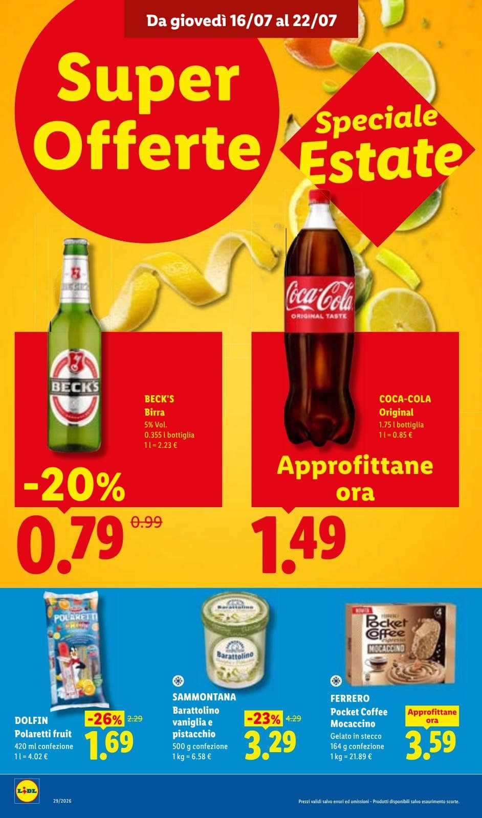 Pagina 14. del volantino Lidl - L'Estate Del Risparmio dal 14/07/2026