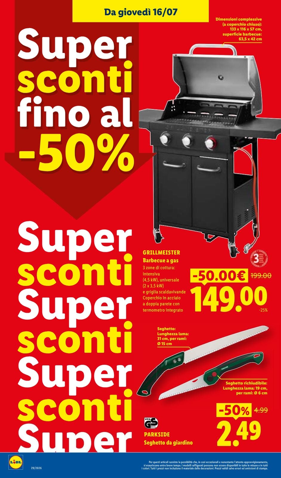 Pagina 30. del volantino Lidl - L'Estate Del Risparmio