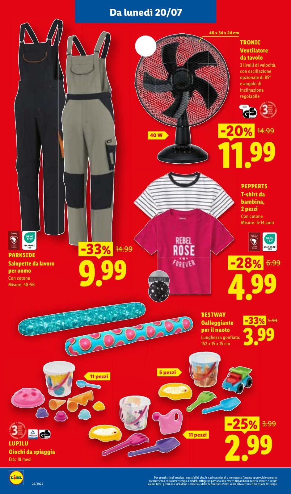 Pagina 32. del volantino Lidl - L'Estate Del Risparmio