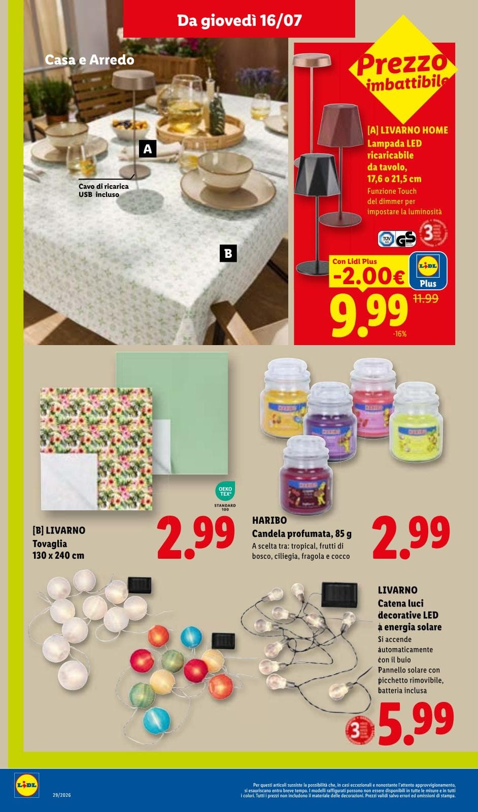 Pagina 38. del volantino Lidl - L'Estate Del Risparmio dal 14/07/2026