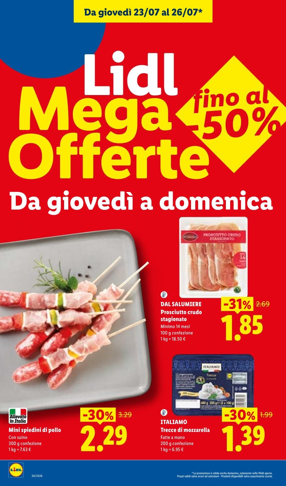 Pagina 2. del volantino Lidl - L'Estate Del Risparmio dal 28/07/2026