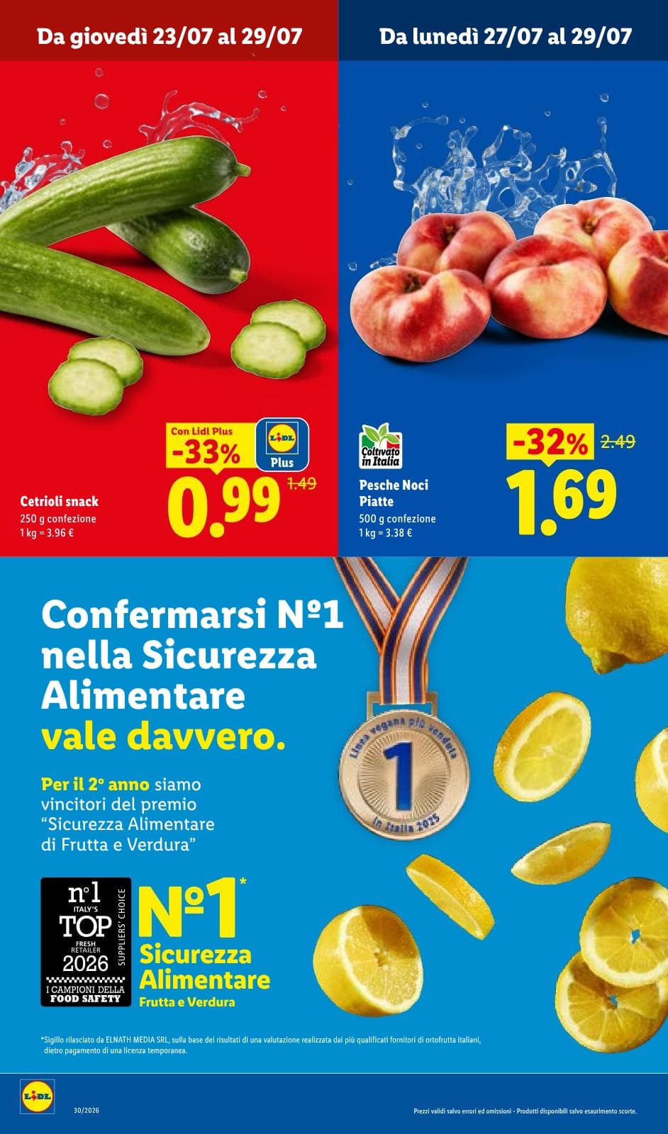 Pagina 6. del volantino Lidl - L'Estate Del Risparmio dal 28/07/2026