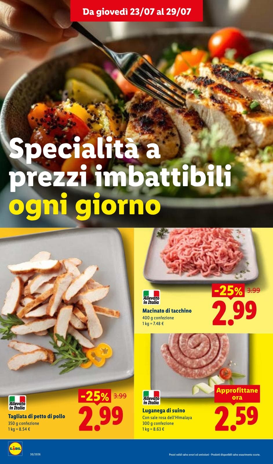 Pagina 8. del volantino Lidl - L'Estate Del Risparmio dal 28/07/2026