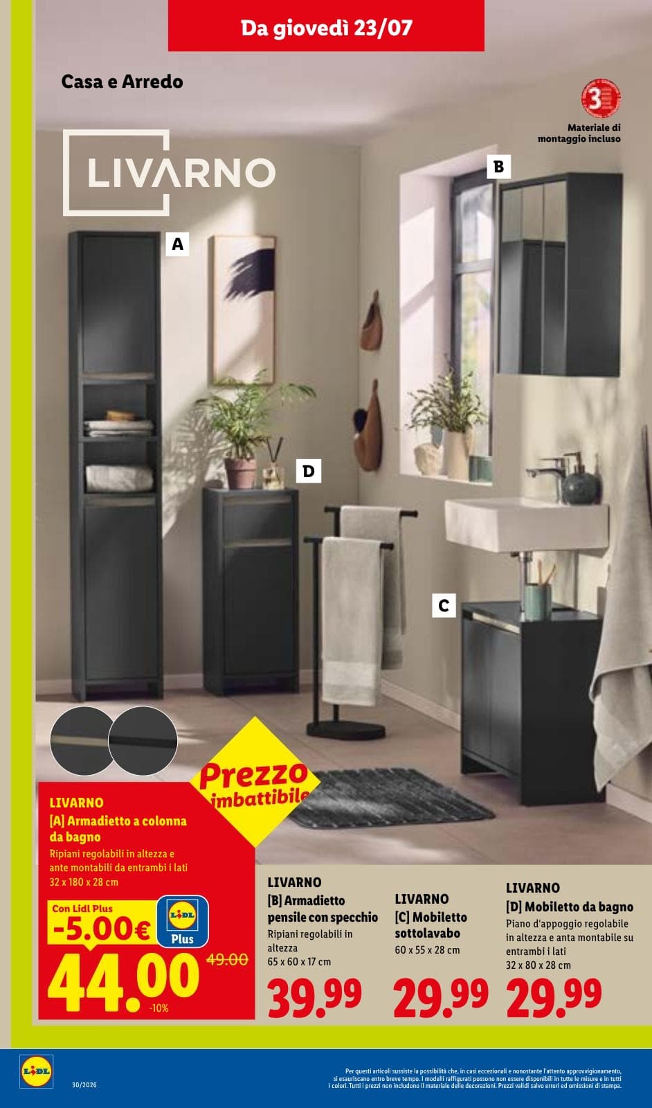 Pagina 24. del volantino Lidl - L'Estate Del Risparmio dal 28/07/2026