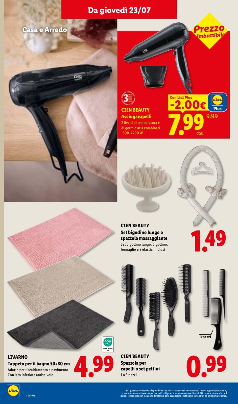 Pagina 26. del volantino Lidl - L'Estate Del Risparmio dal 28/07/2026