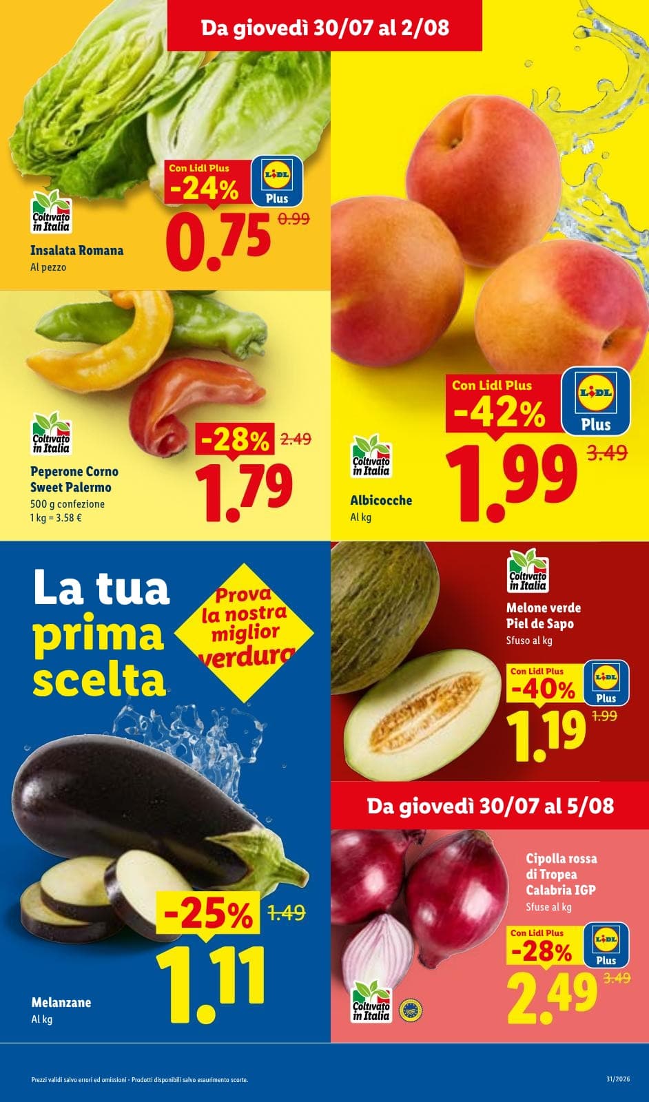 Pagina 5. del volantino Lidl - L'estate del risparmio dal 28/07/2026