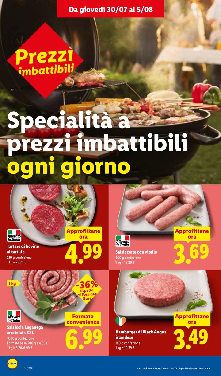 Pagina 6. del volantino Lidl - L'estate del risparmio dal 28/07/2026