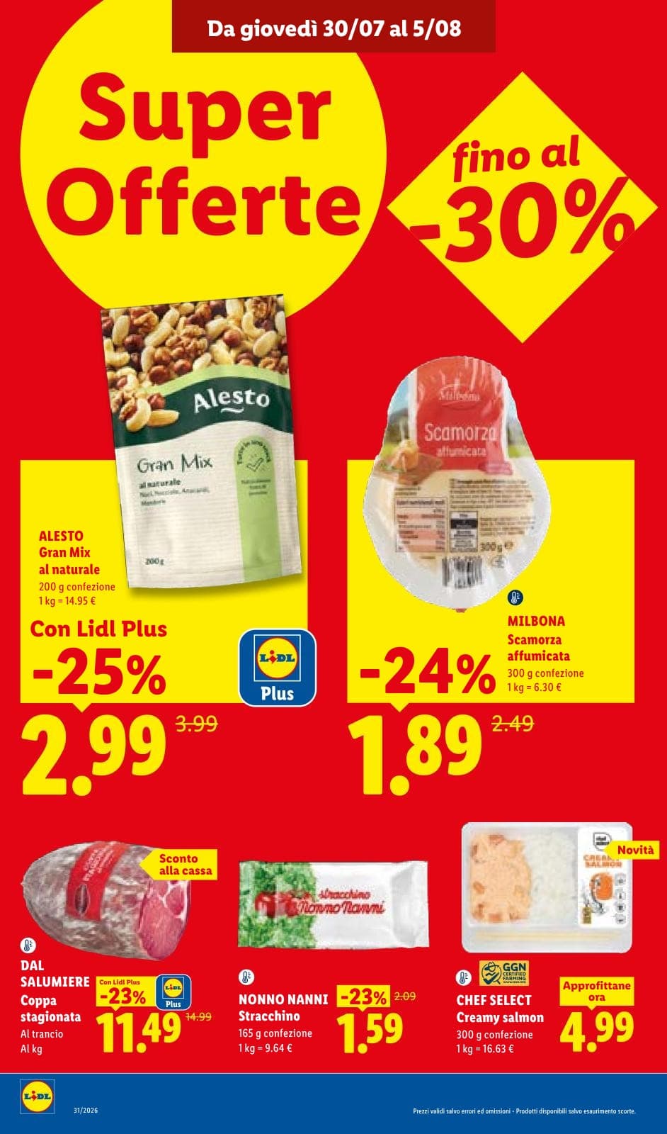 Pagina 10. del volantino Lidl - L'estate del risparmio dal 28/07/2026