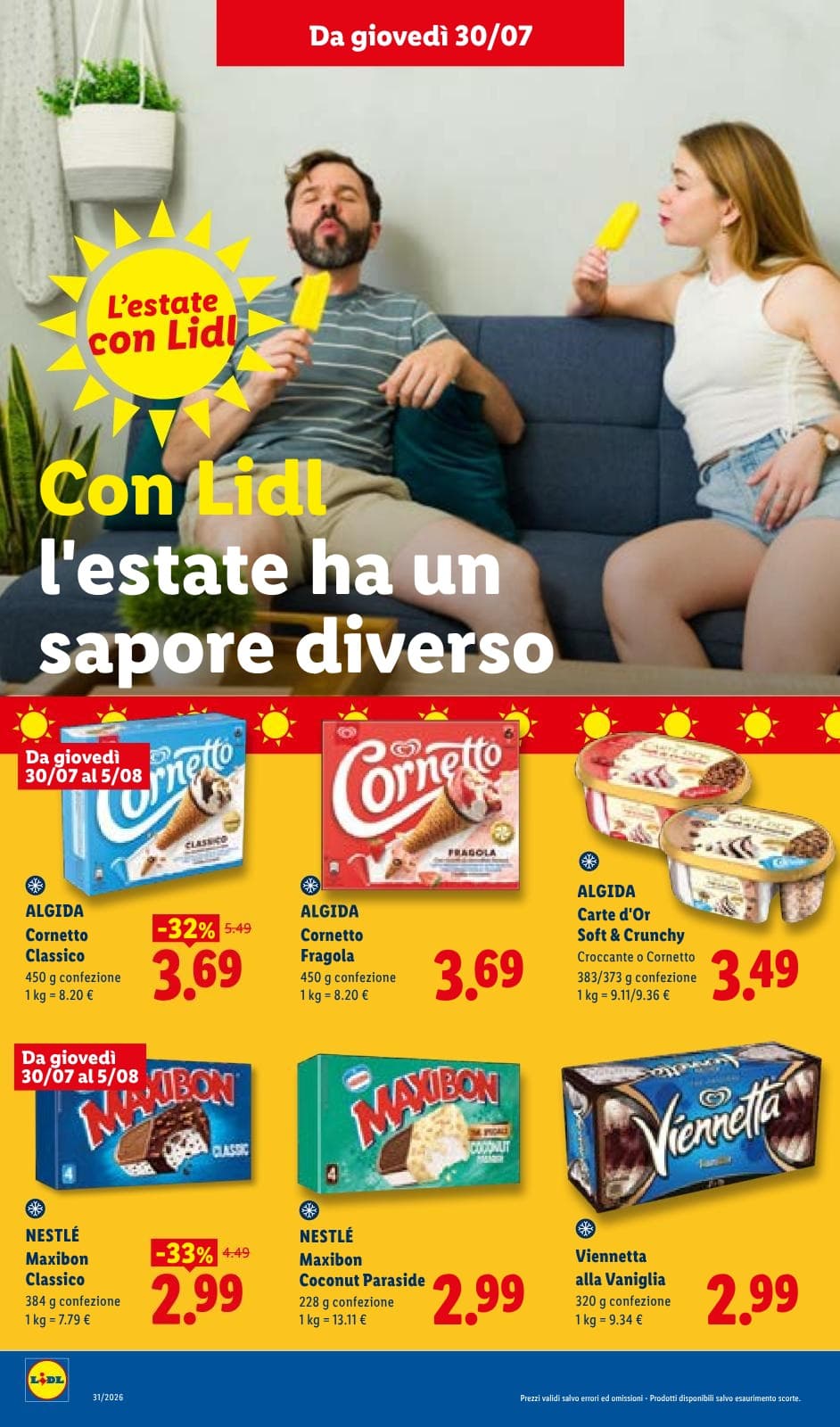 Pagina 18. del volantino Lidl - L'estate del risparmio dal 28/07/2026