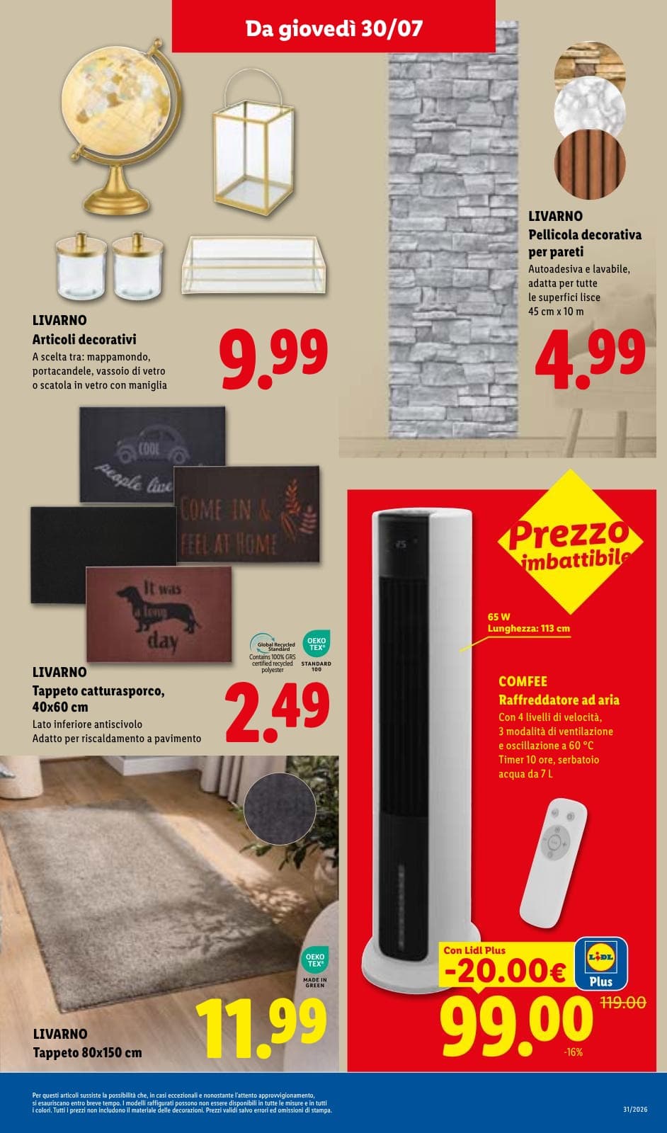 Pagina 29. del volantino Lidl - L'estate del risparmio dal 28/07/2026