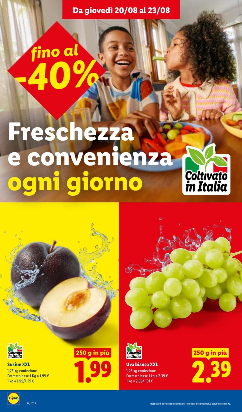 Pagina 4. del volantino Lidl - XXL dal 23/08/2026