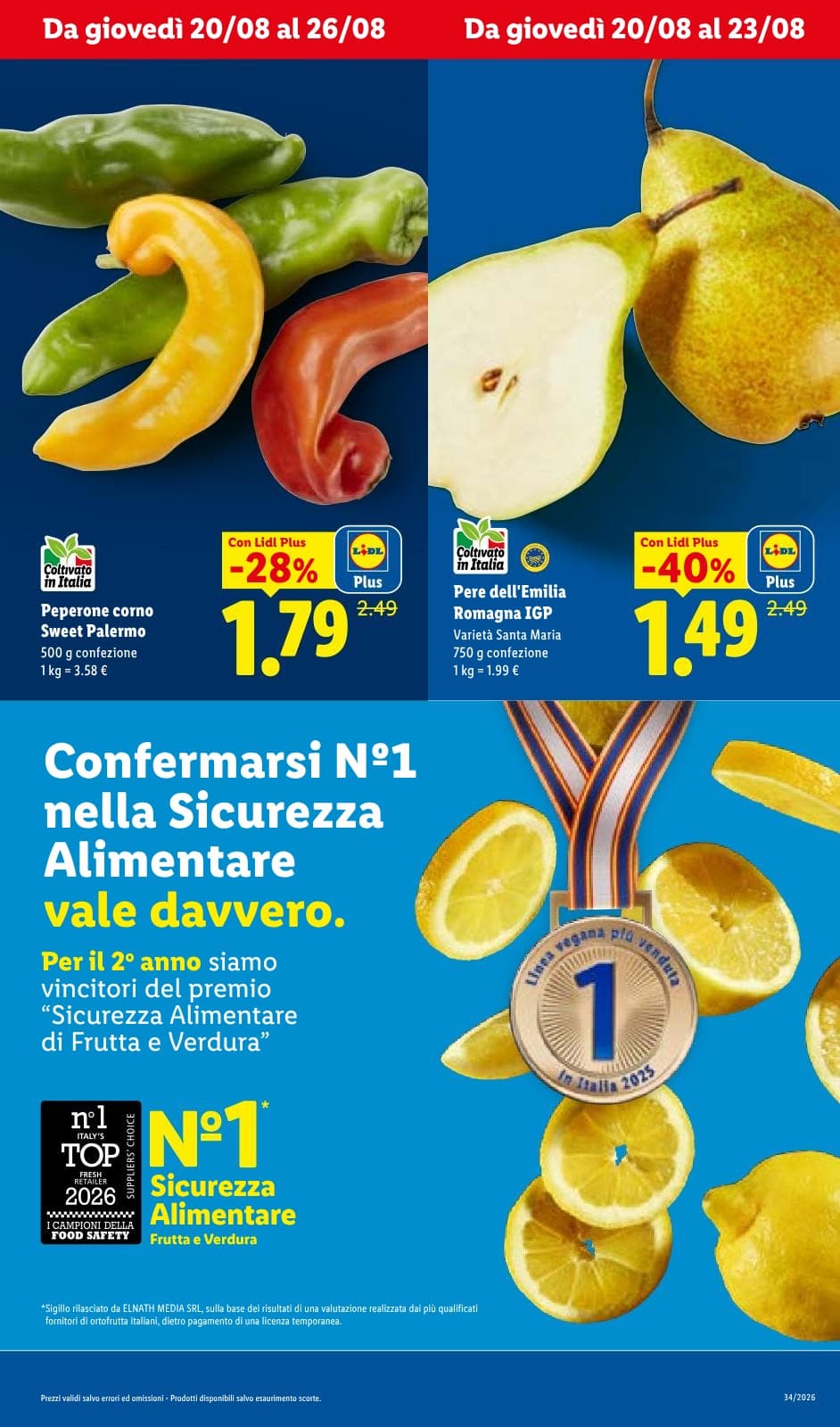 Pagina 5. del volantino Lidl - XXL dal 23/08/2026