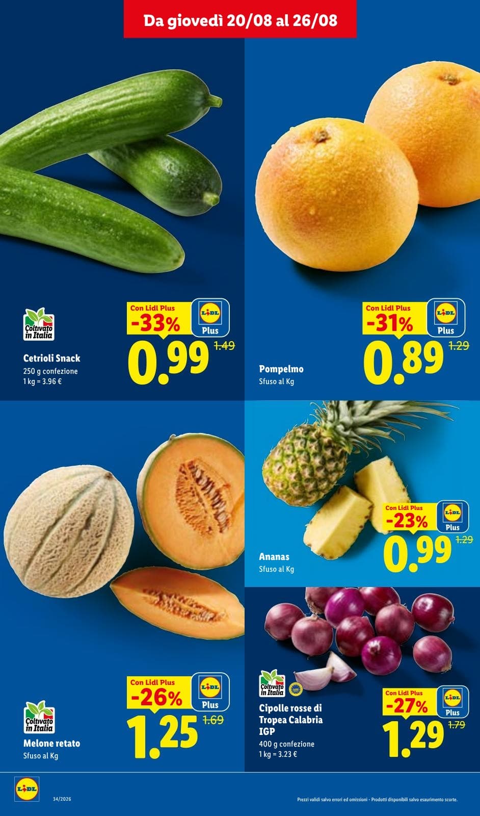 Pagina 6. del volantino Lidl - XXL dal 23/08/2026