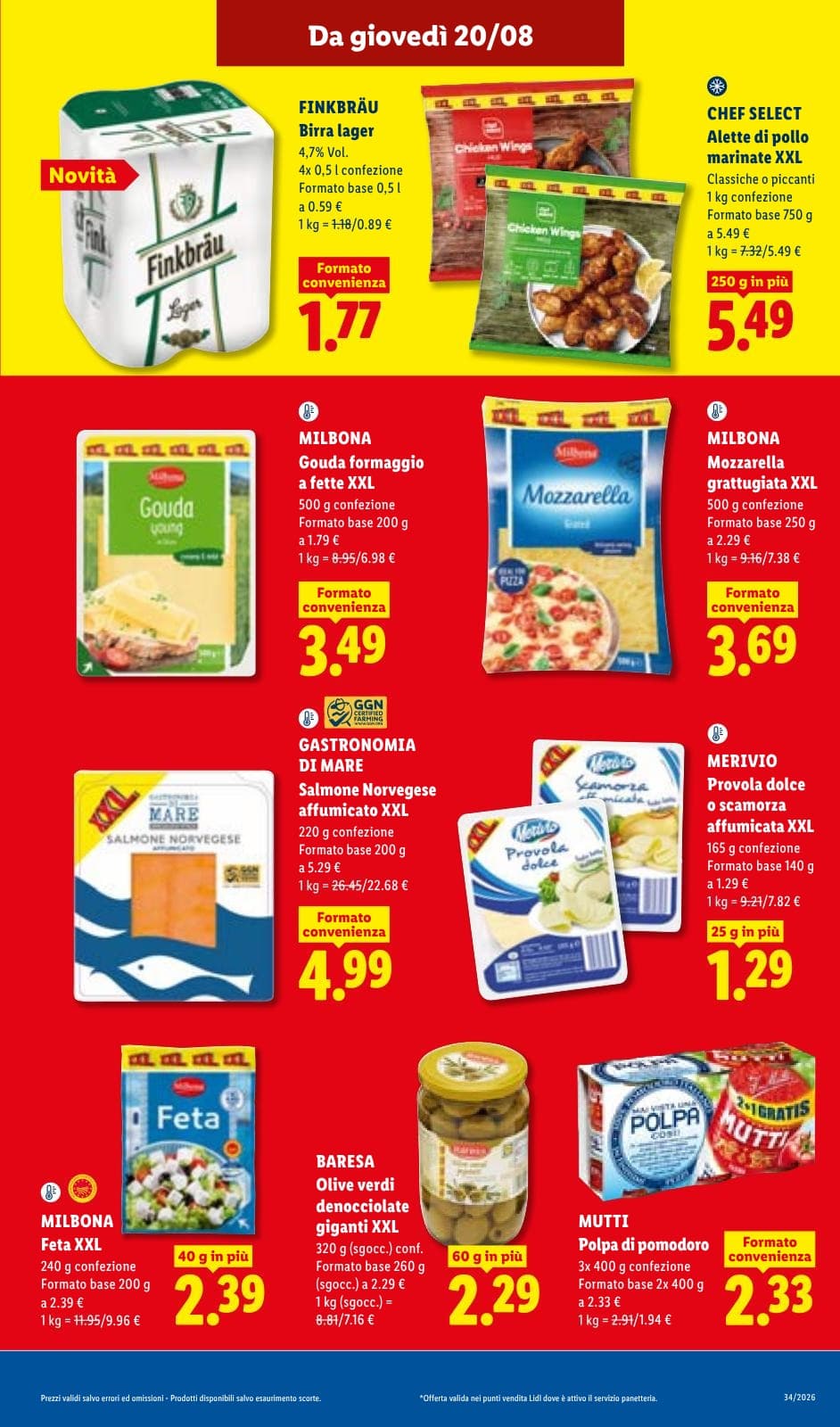 Pagina 11. del volantino Lidl - XXL dal 23/08/2026