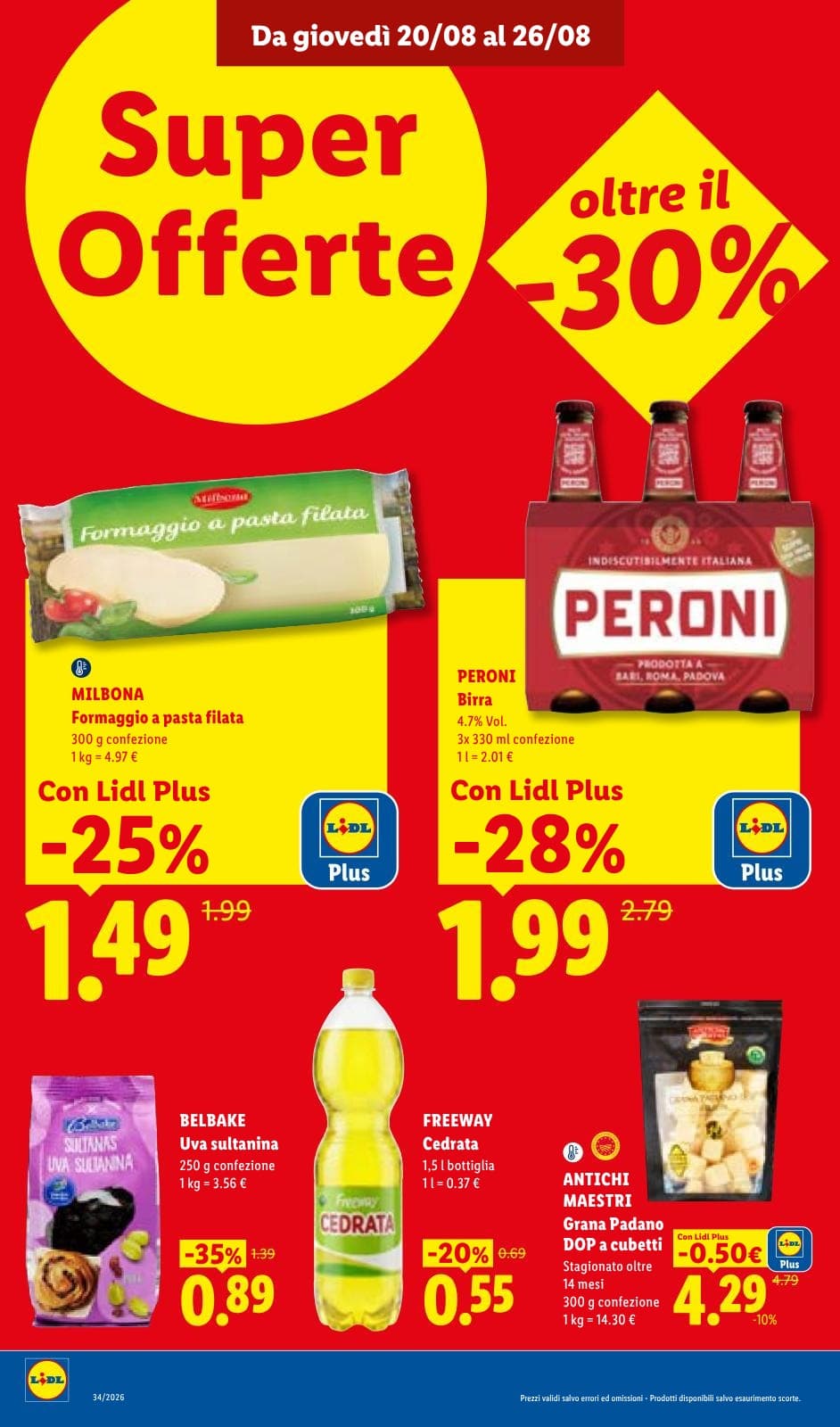 Pagina 16. del volantino Lidl - XXL dal 23/08/2026