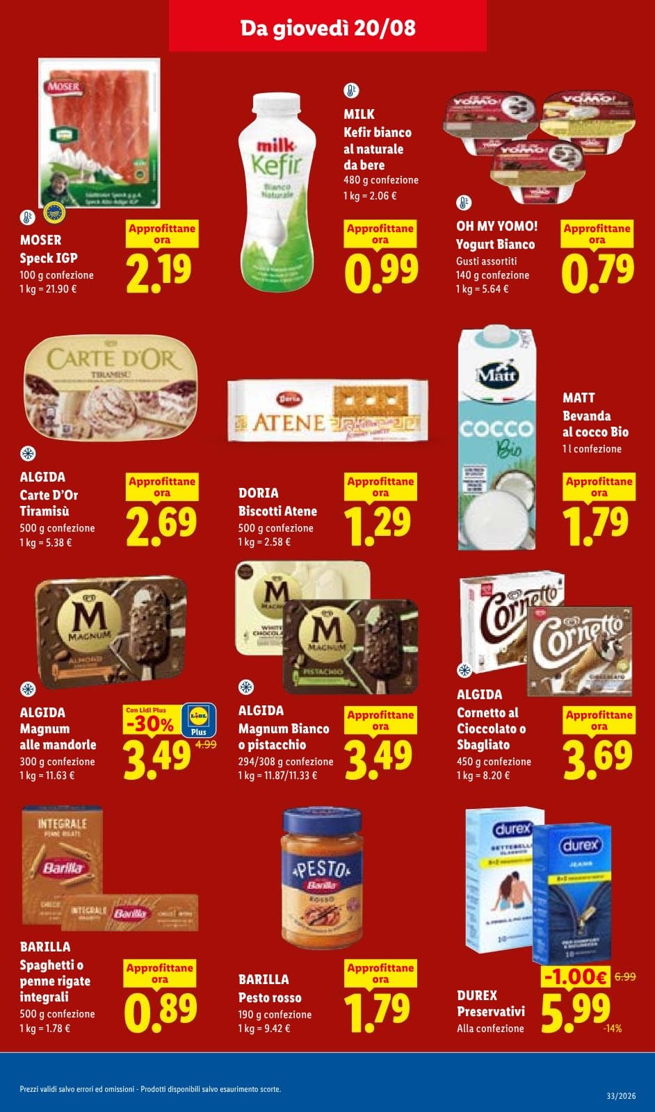 Pagina 21. del volantino Lidl - XXL dal 23/08/2026