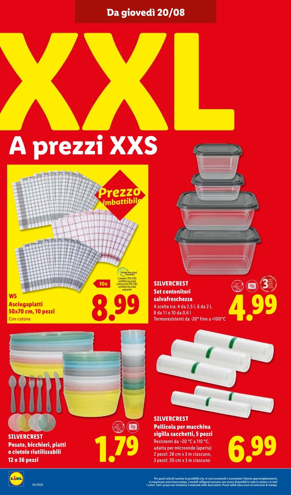 Pagina 22. del volantino Lidl - XXL