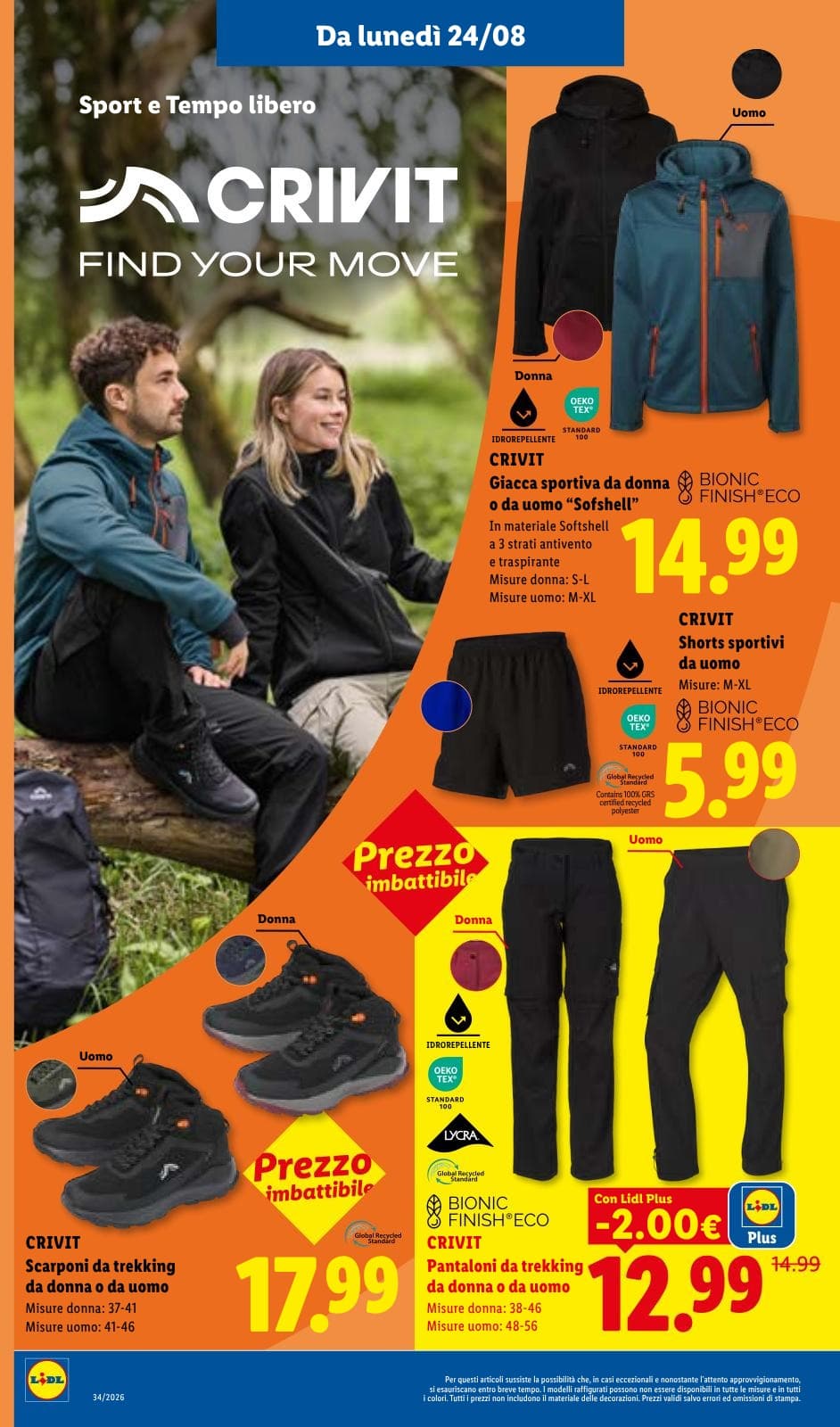 Pagina 34. del volantino Lidl - XXL