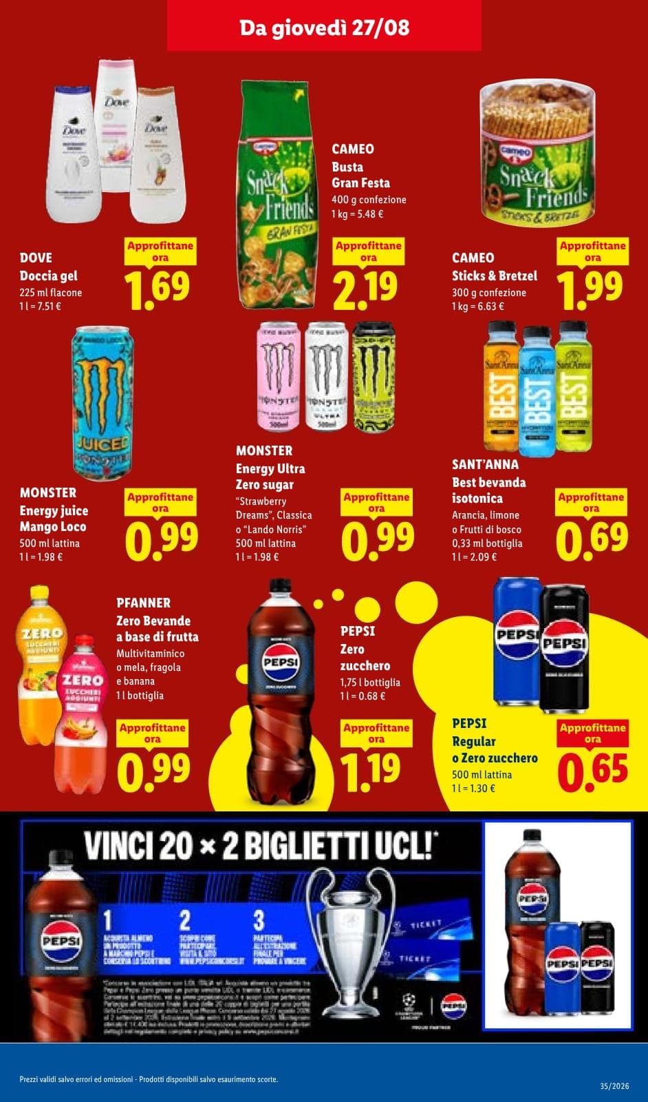 Pagina 23. del volantino Lidl - Super Offerte dal 24/08/2026