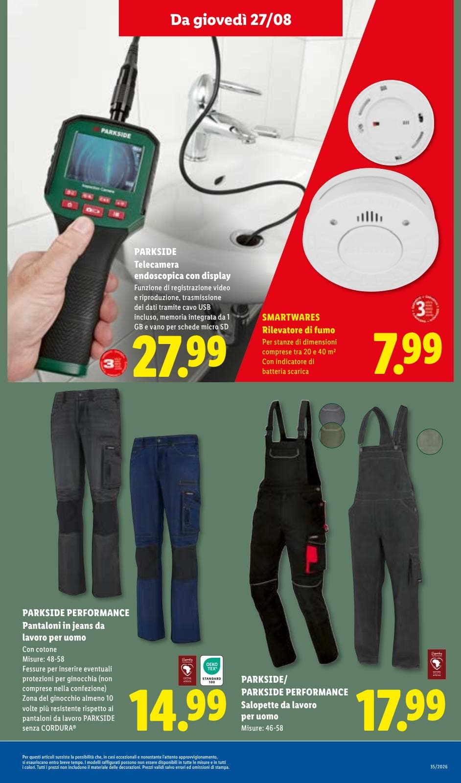 Pagina 27. del volantino Lidl - Super Offerte dal 24/08/2026