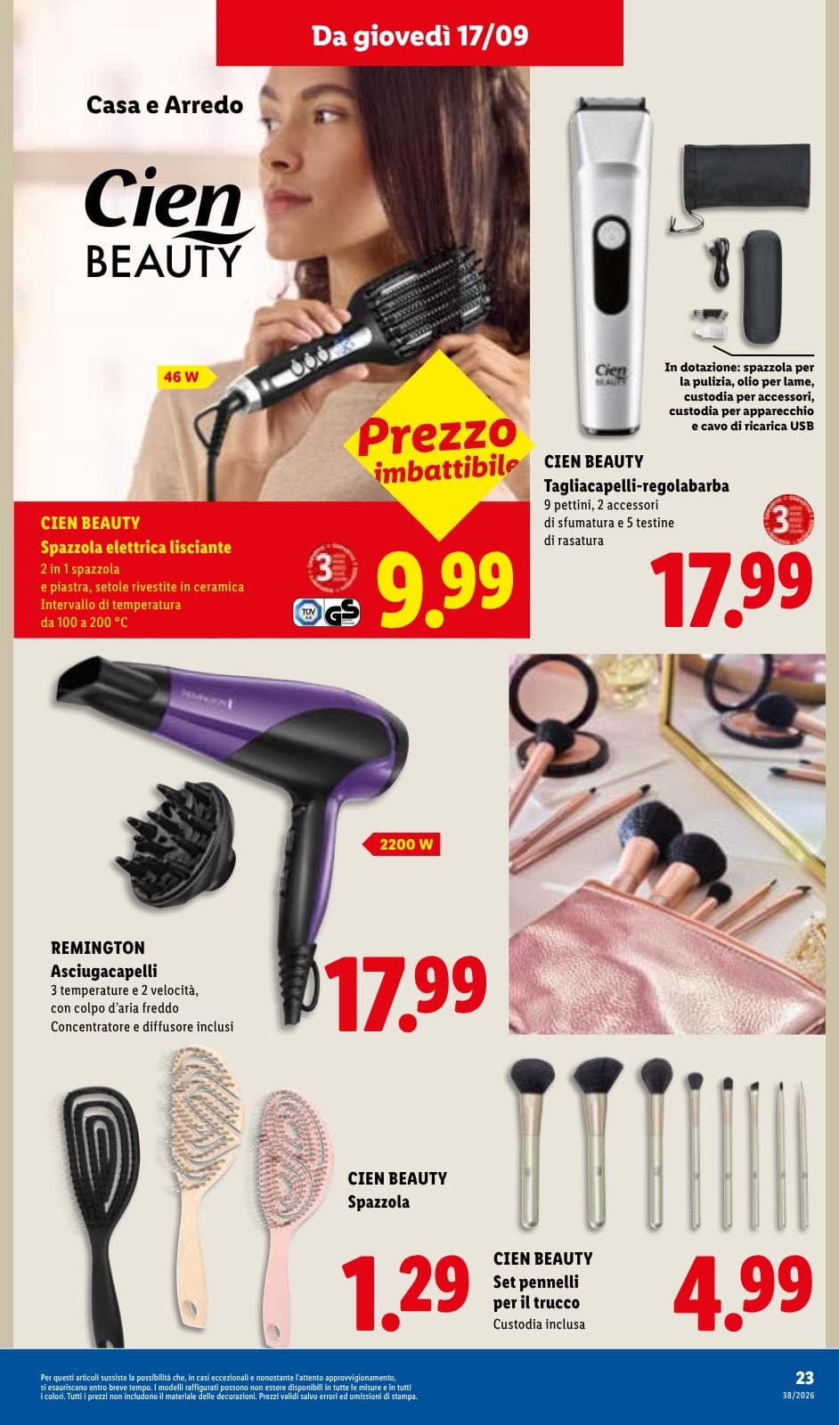 Pagina 29. del volantino Lidl - XXL
