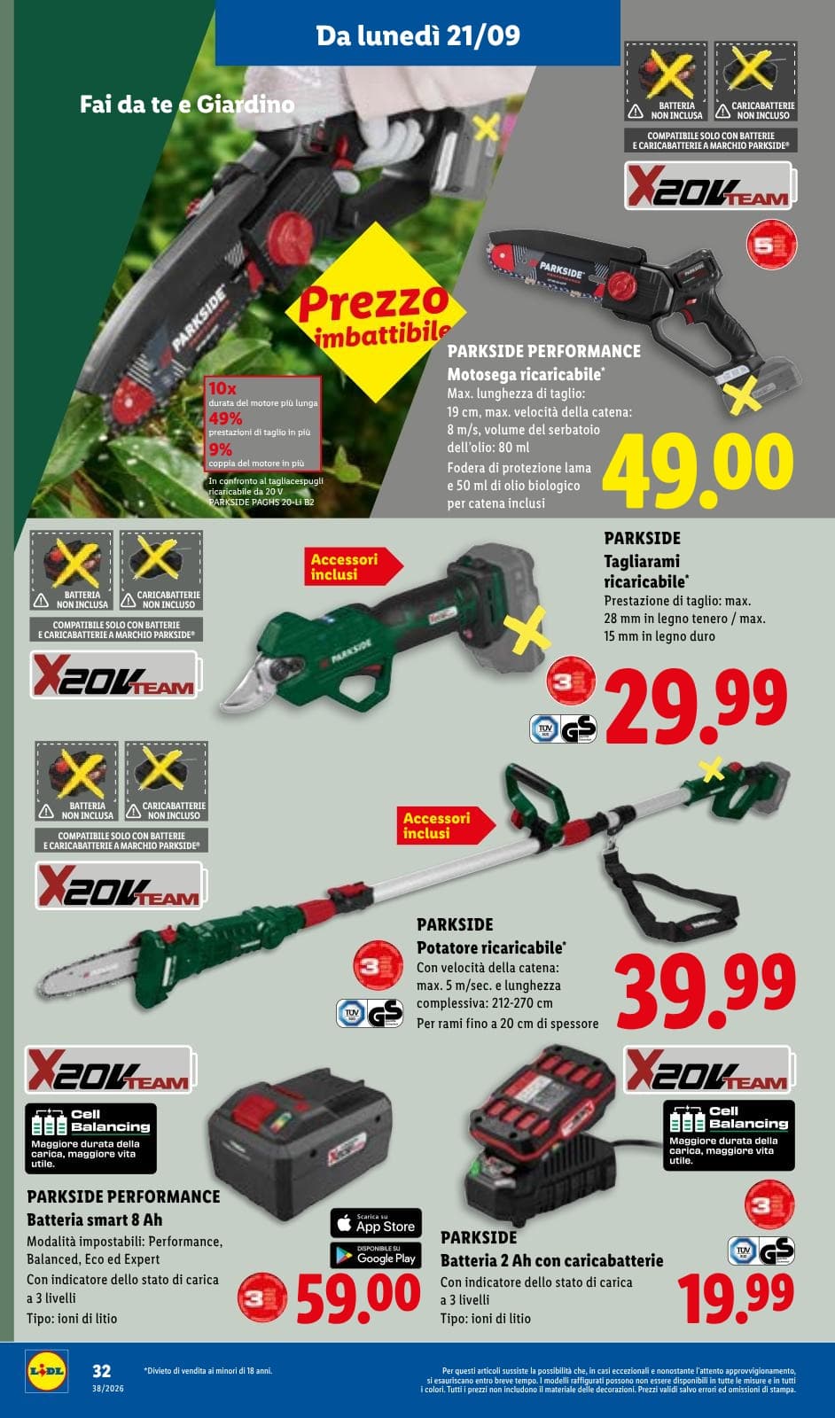 Pagina 38. del volantino Lidl - XXL