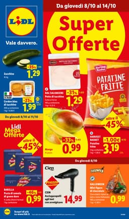 Pagina 1 del volantino Lidl Super Offerte