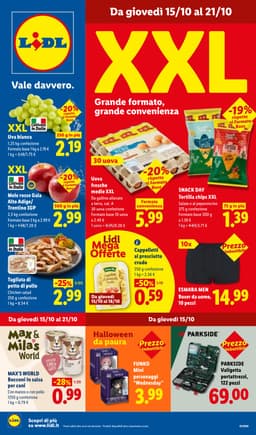 Pagina 1 del volantino Lidl XXL