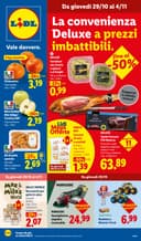 Copertina del volantino Lidl La convenienza deluxe