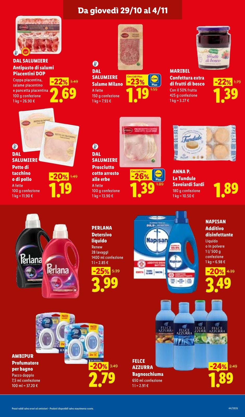 Pagina 11. del volantino Lidl - La convenienza deluxe