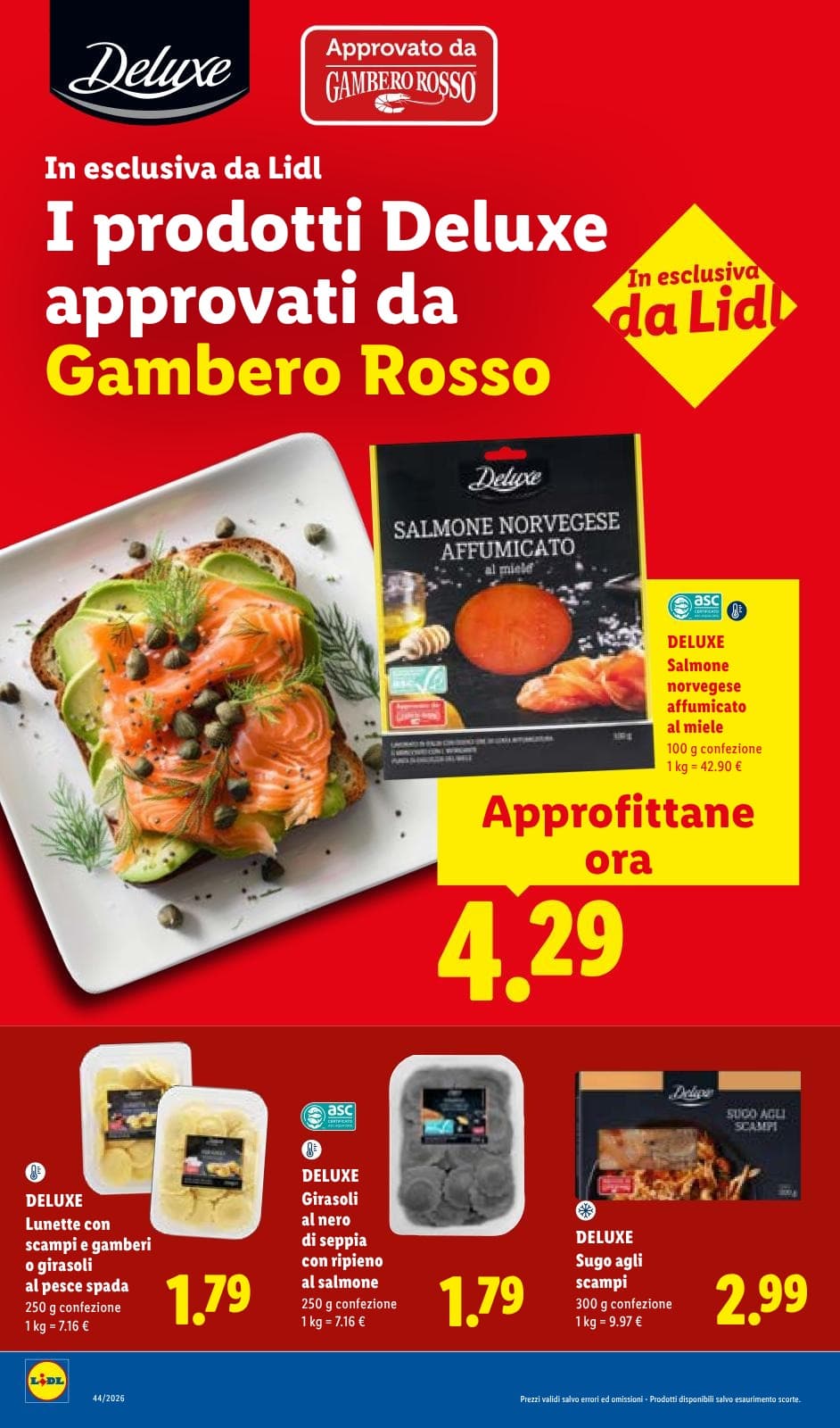 Pagina 16. del volantino Lidl - La convenienza deluxe